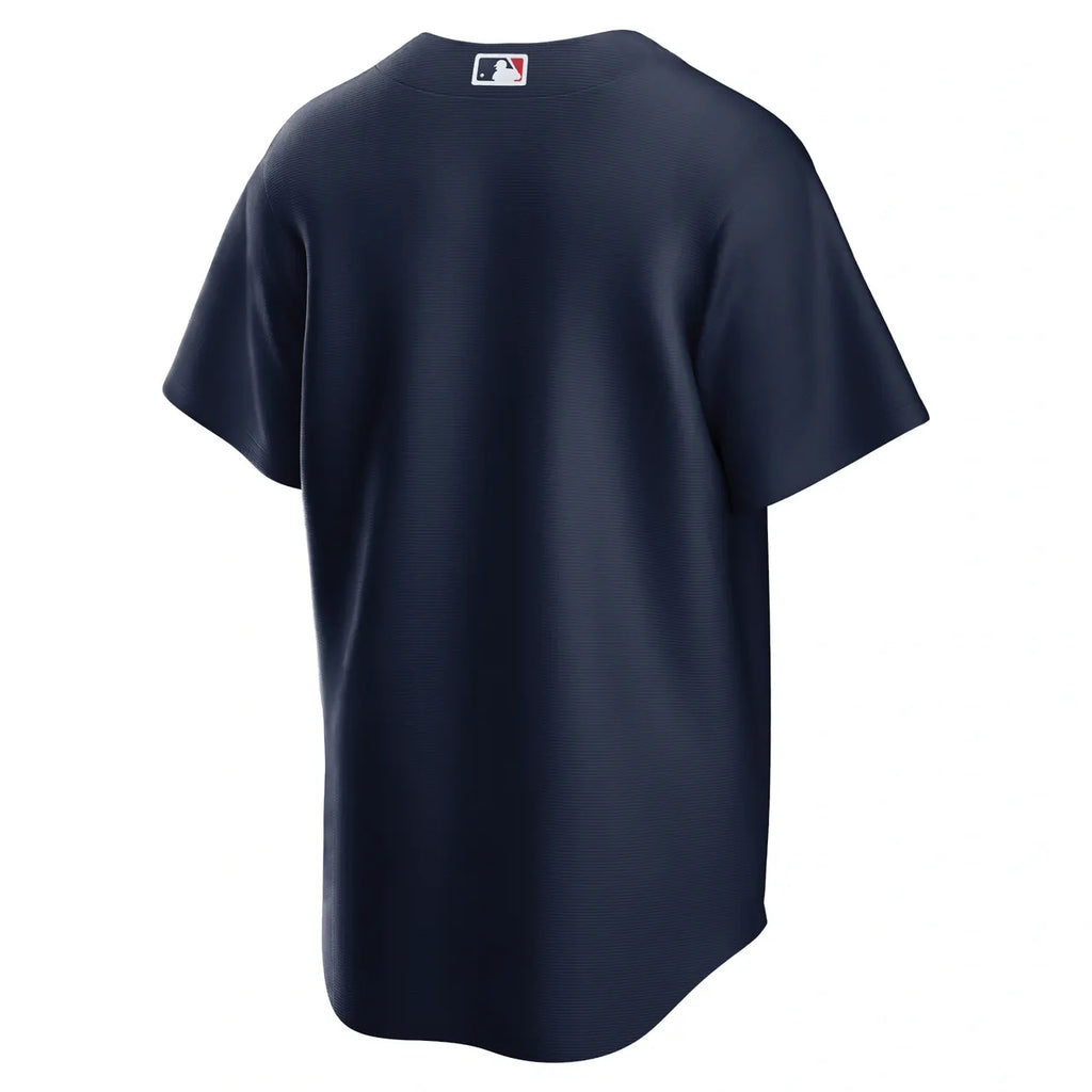 boston Nike Navy Red Sox Jersey - Hình 4