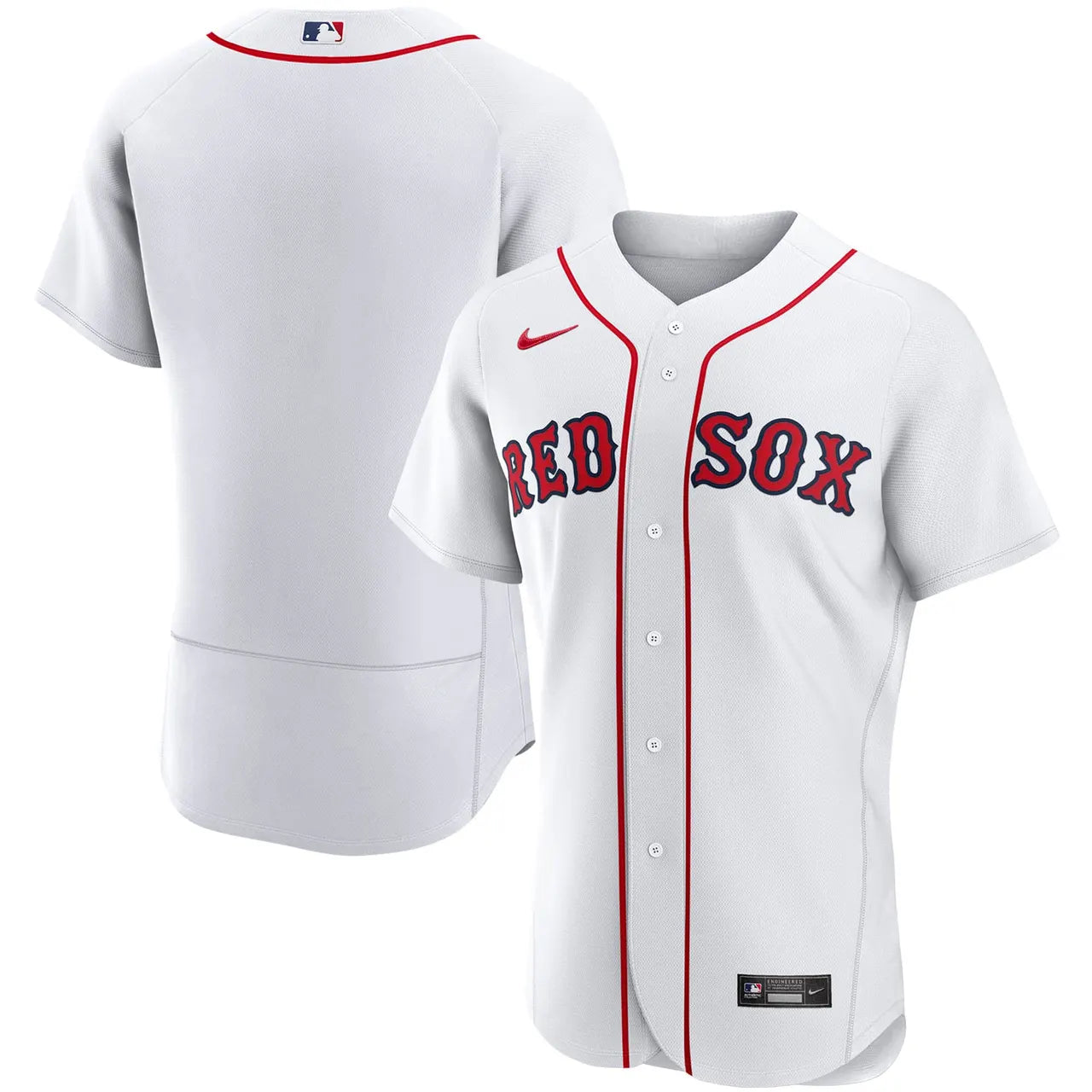 Red Sox White Home Jersey nike