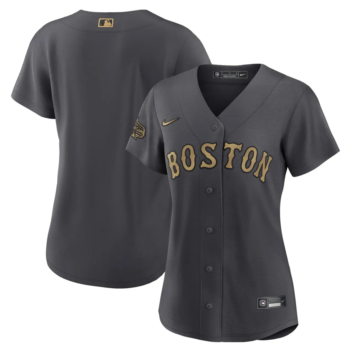 Nike Boston Gray All-Star Jersey