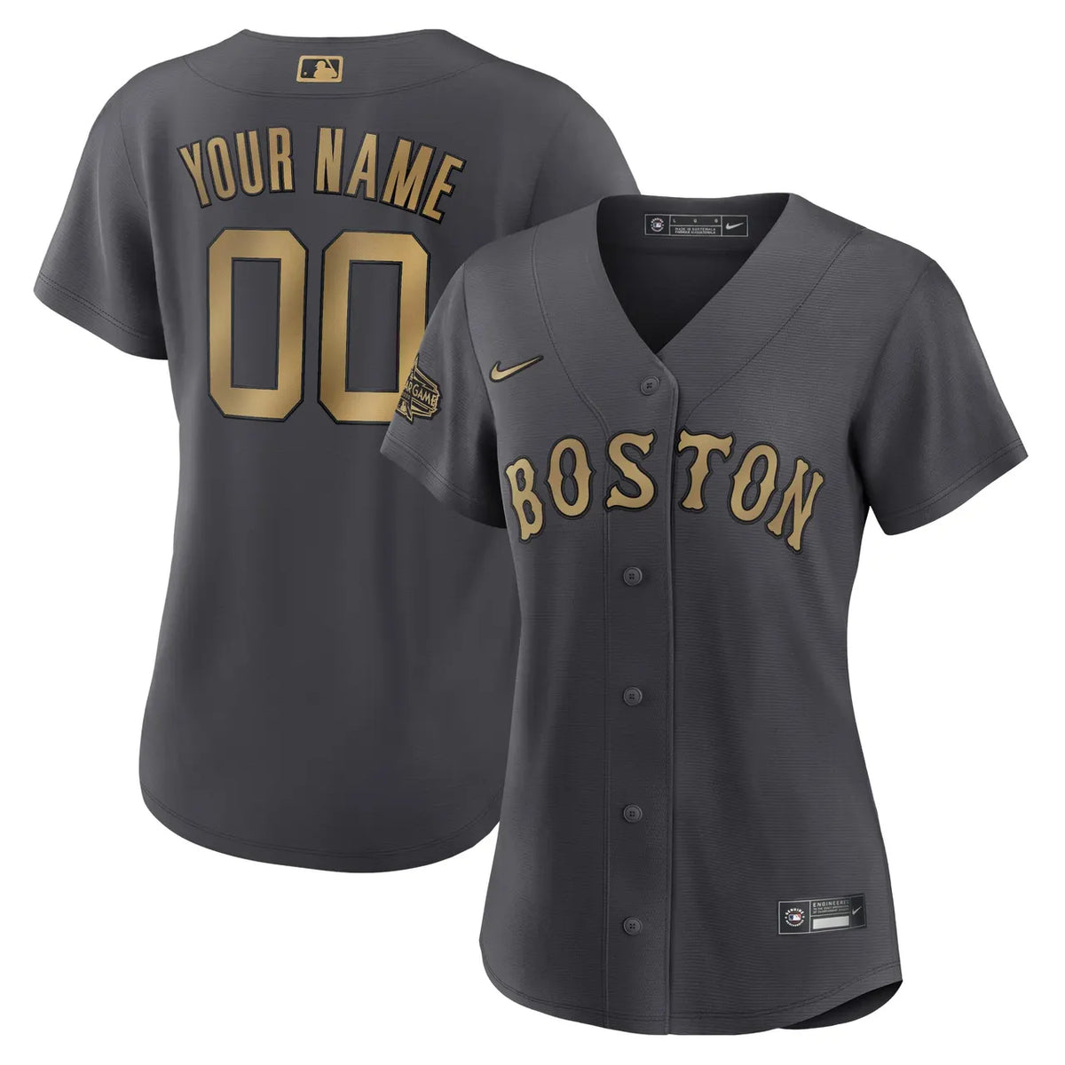 Boston Gray 2020 Jersey