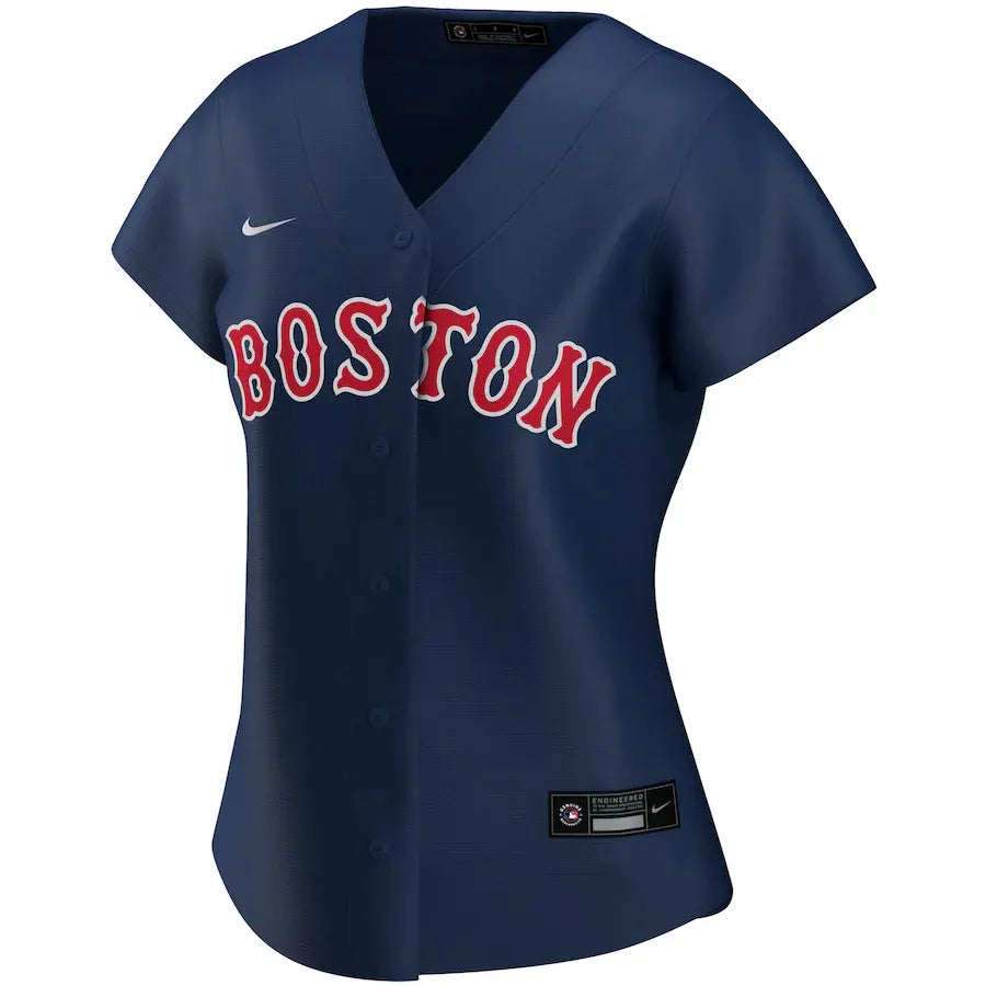 Women's Red Sox Navy Jersey - Hình 2