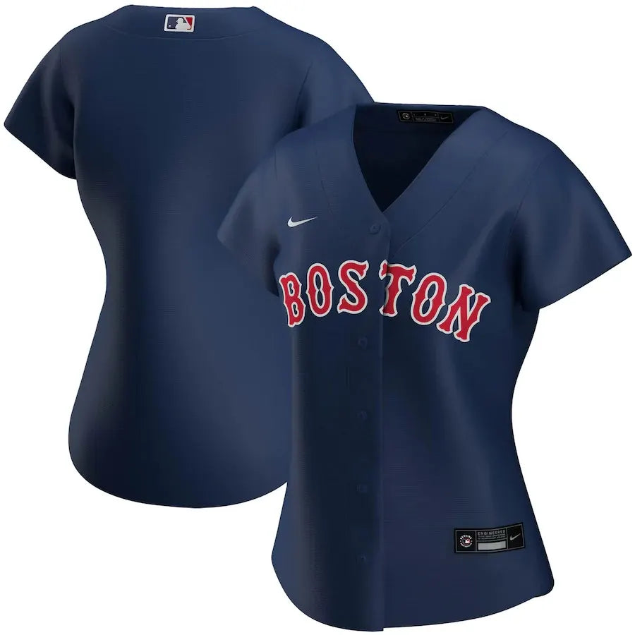 Women's Red Sox Navy Jersey