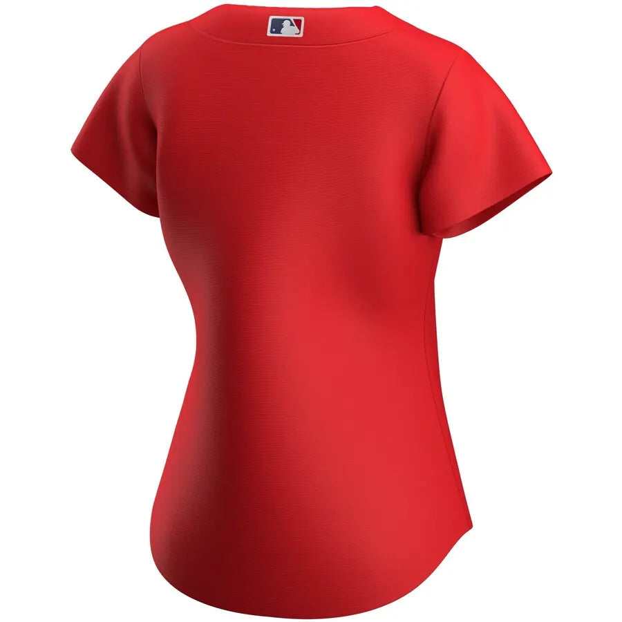 nike Red Sox Women's Red Jersey - Hình 3