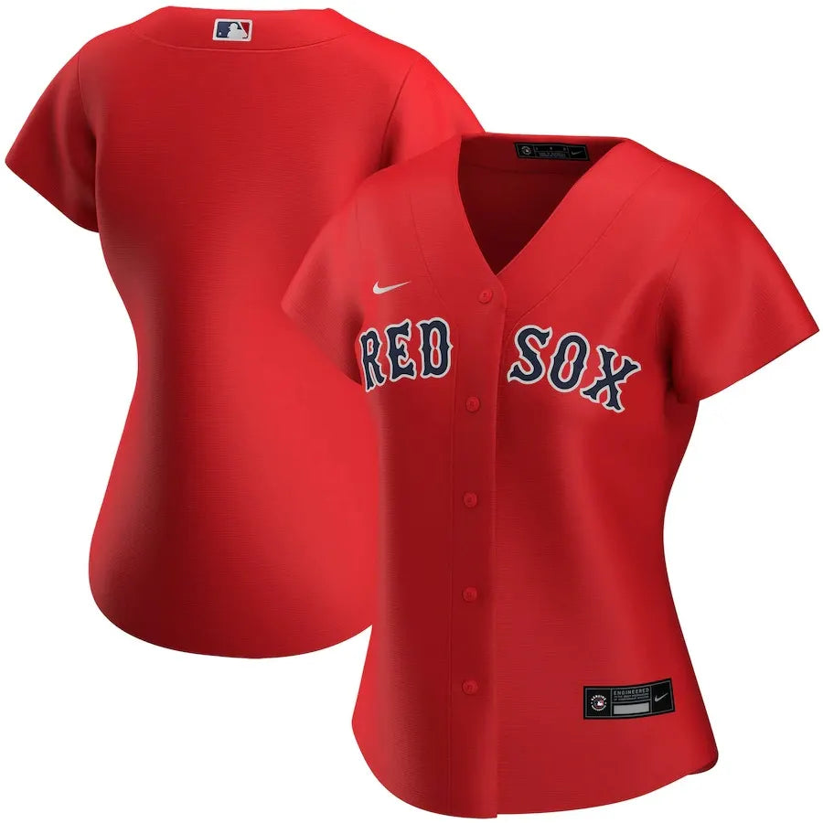 nike Red Sox Women's Red Jersey