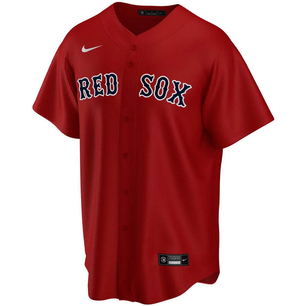 Red Sox Red Authentic Jersey - Hình 3