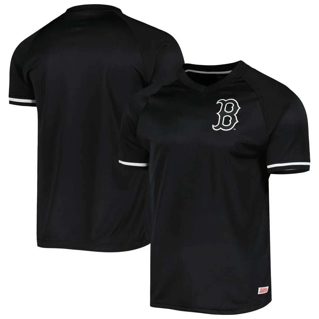 Stitches Black Red Sox Jersey - Hình 2
