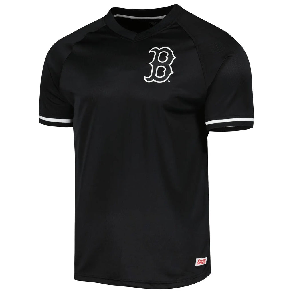 Stitches Black Red Sox Jersey - Hình 3