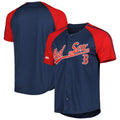 Stitches Boston Red Sox Navy/Red Jersey