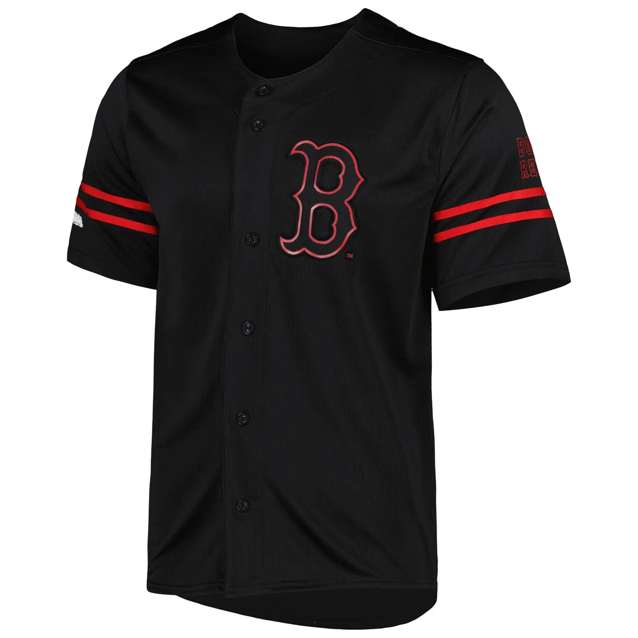 majestic Red Sox Black Jersey - Hình 3