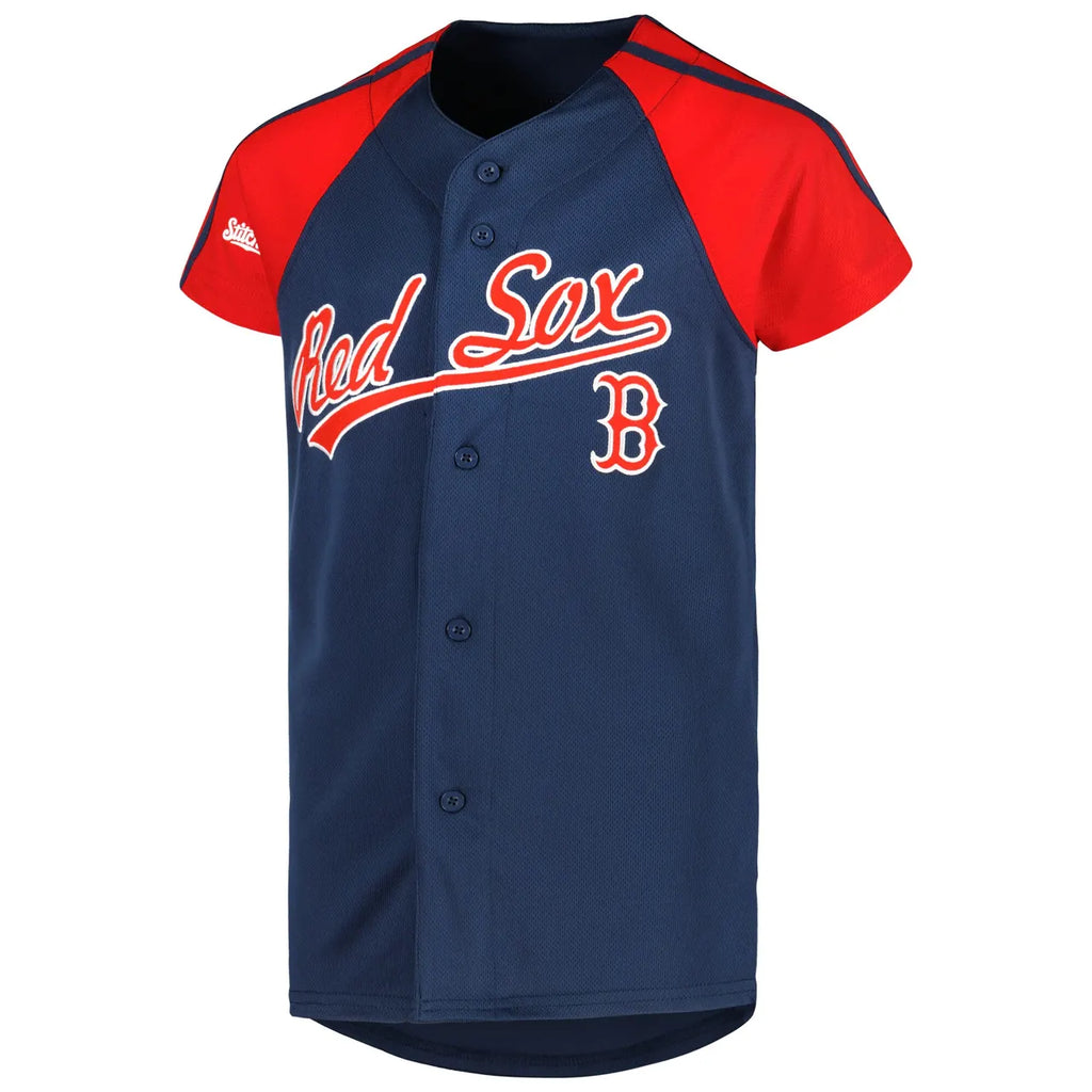 Red Sox Navy Replica Jersey - Hình 3