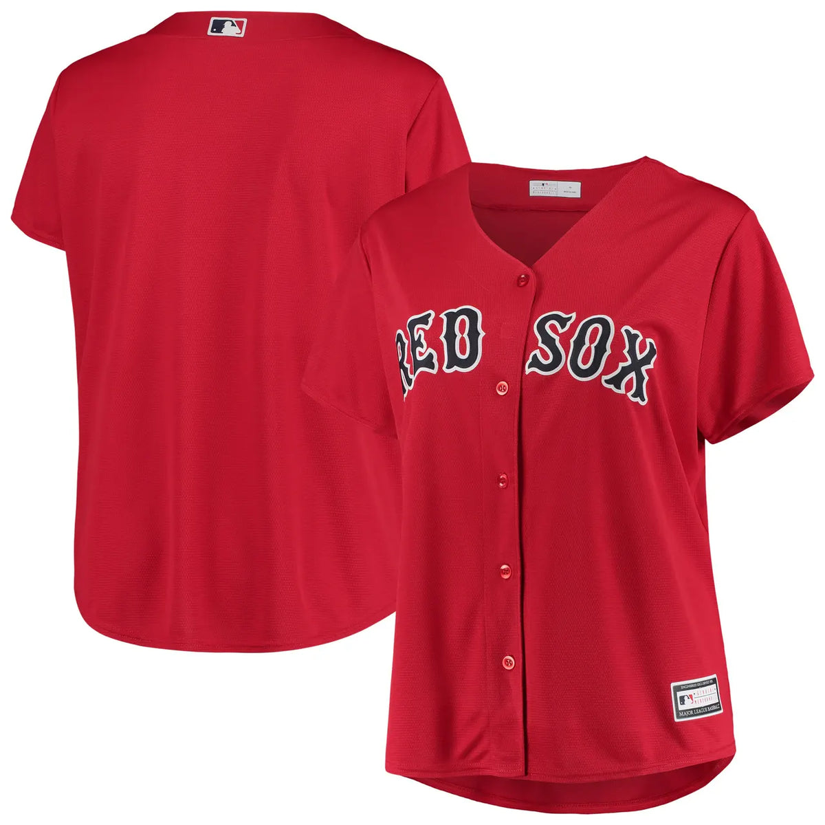 Red Sox Red Button Jersey