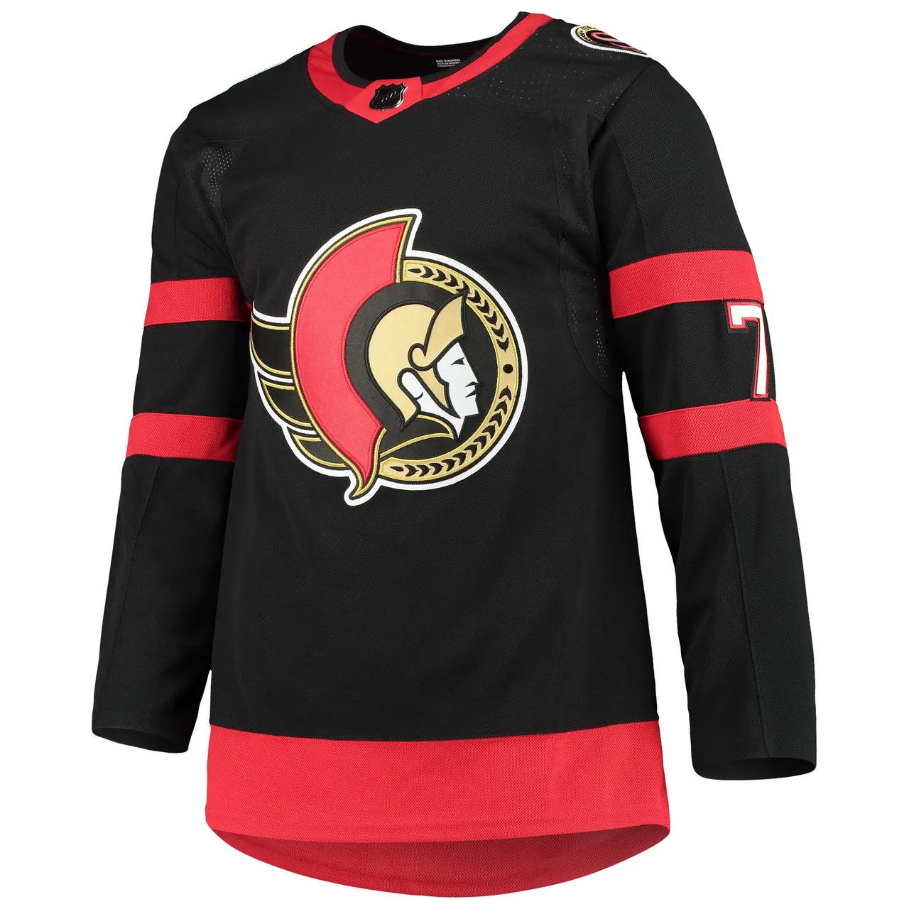adidas Tkachuk Senators Black Jersey - Hình 3
