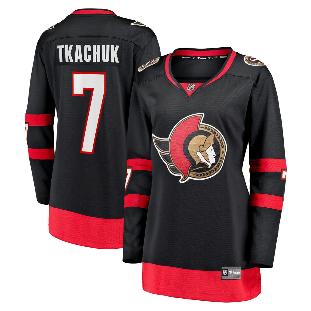 Tkachuk Senators Black Jersey fanatics - Hình 2