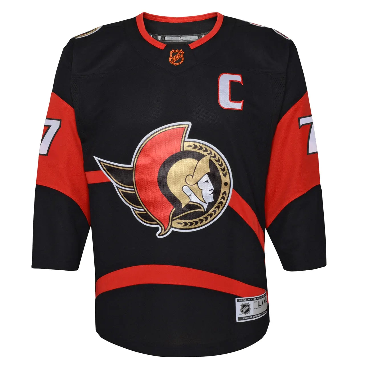 adidas Tkachuk Senators Black Jersey - Hình 3