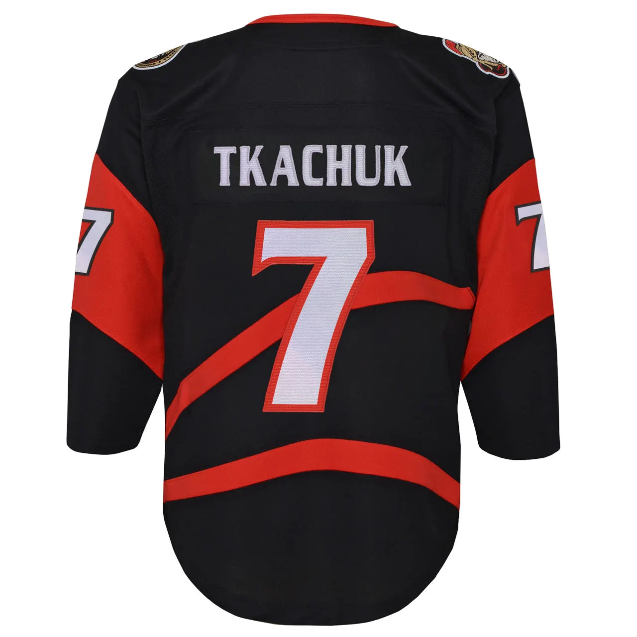 adidas Tkachuk Senators Black Jersey - Hình 4