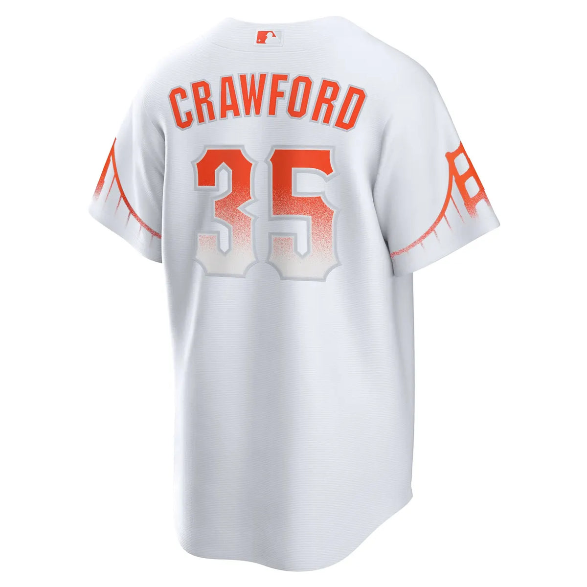 nike Giants Crawford White Jersey - Hình 4