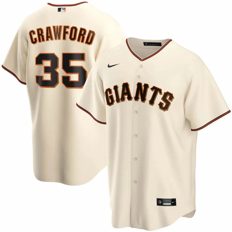 Giants Crawford Cream Jersey