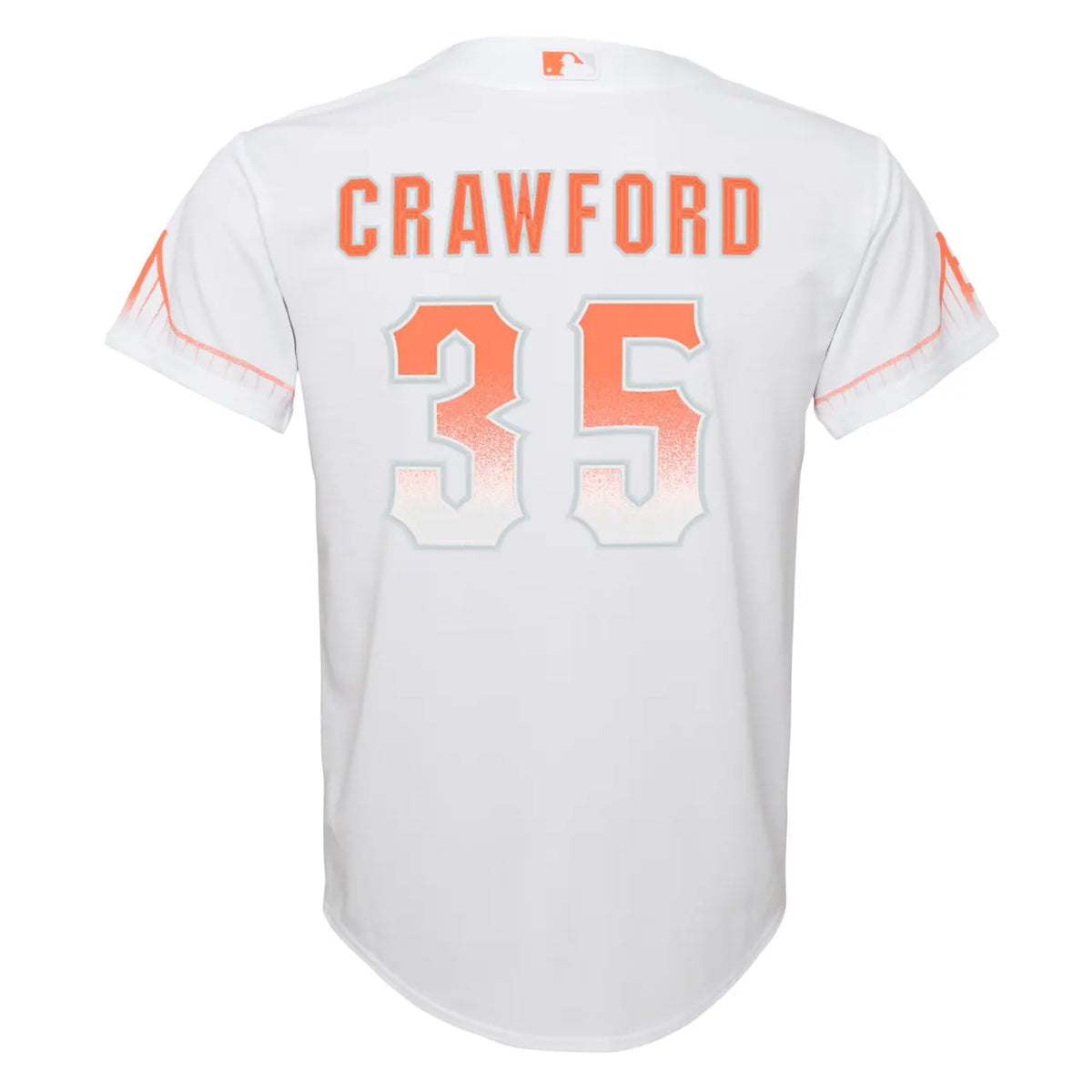 Giants Crawford White Jersey - Hình 4