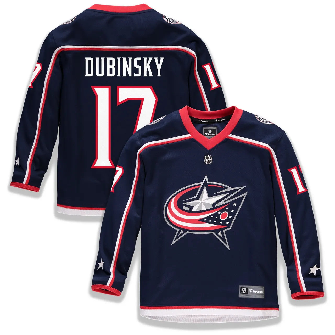 Dubinsky Blue Jackets Jersey - Hình 2