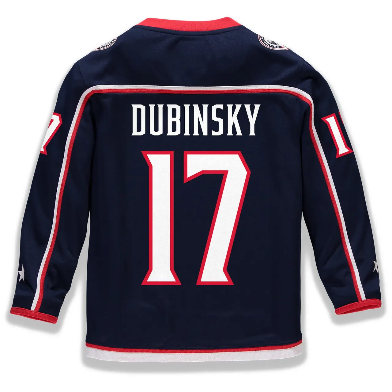 Dubinsky Blue Jackets Jersey - Hình 3