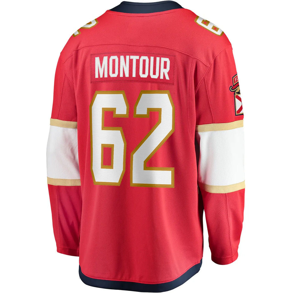 Montour Panthers Red Jersey fanatics - Hình 4
