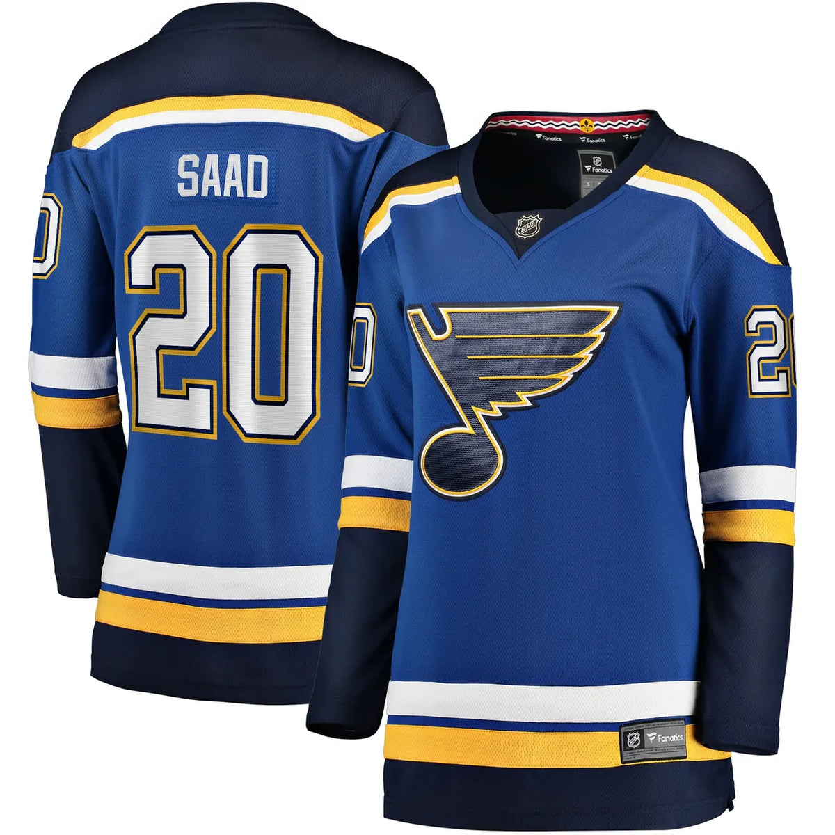 Fanatics Saad Blues Jersey - Hình 2