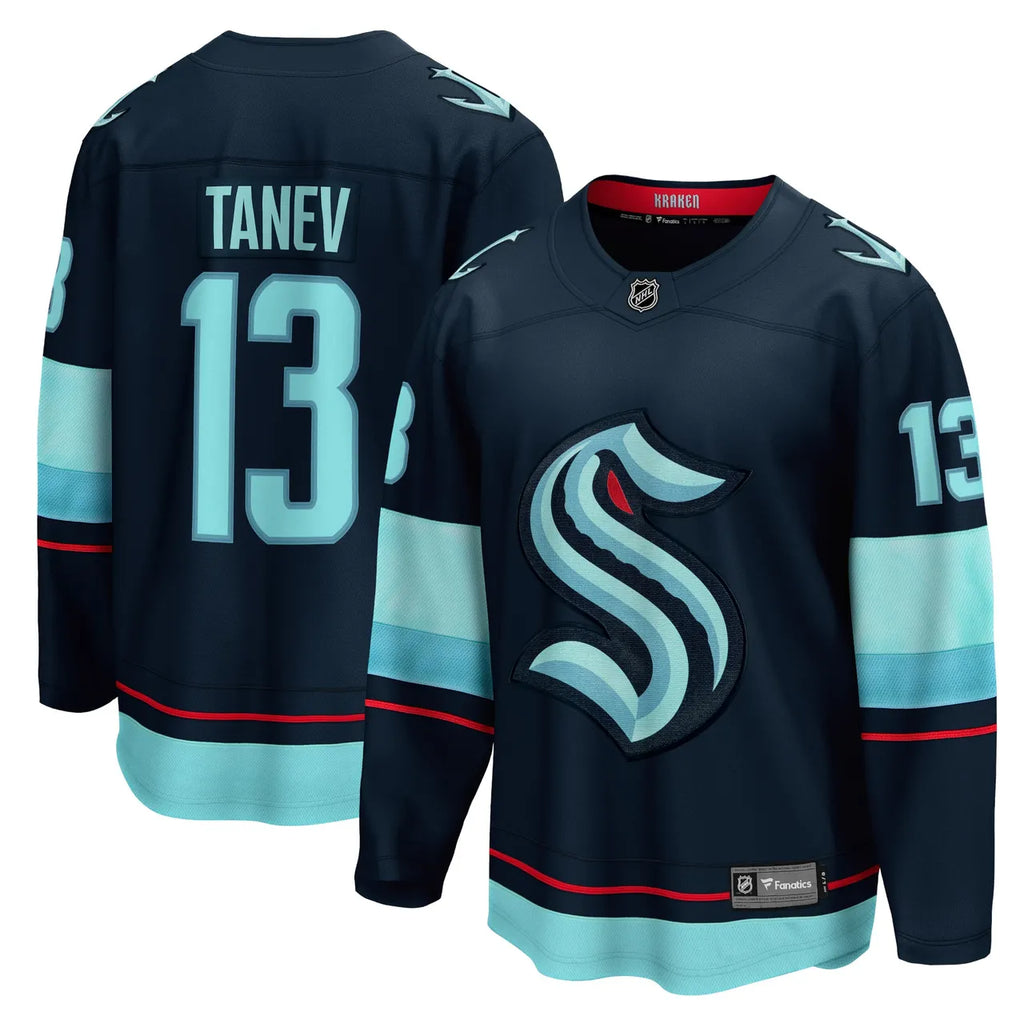 Fanatics Tanev Kraken Jersey - Hình 2