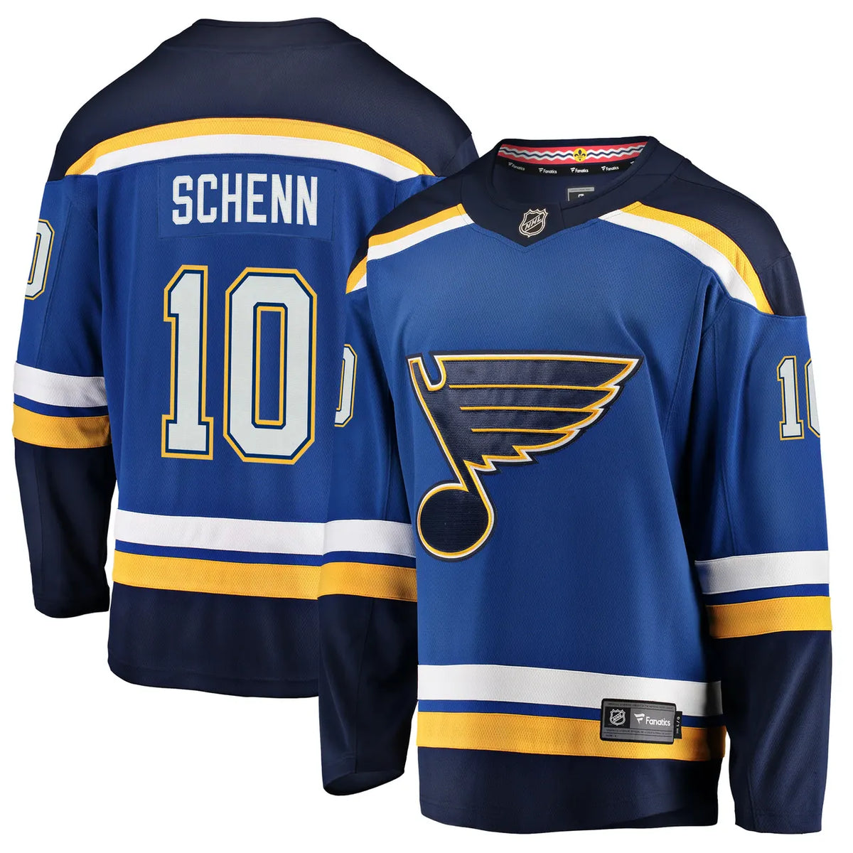 Schenn Blues Jersey