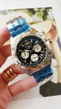 Breitling Chronomat Black Dial steel