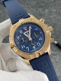 Breitling Rose Gold Blue