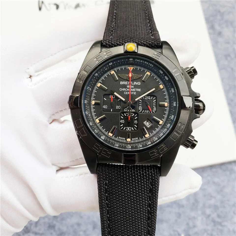 Breitling Black Titanium Watch