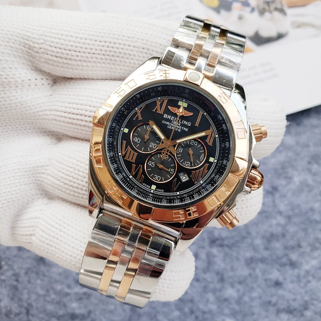 Breitling Chronomat Two-Tone Watch - Hình 6