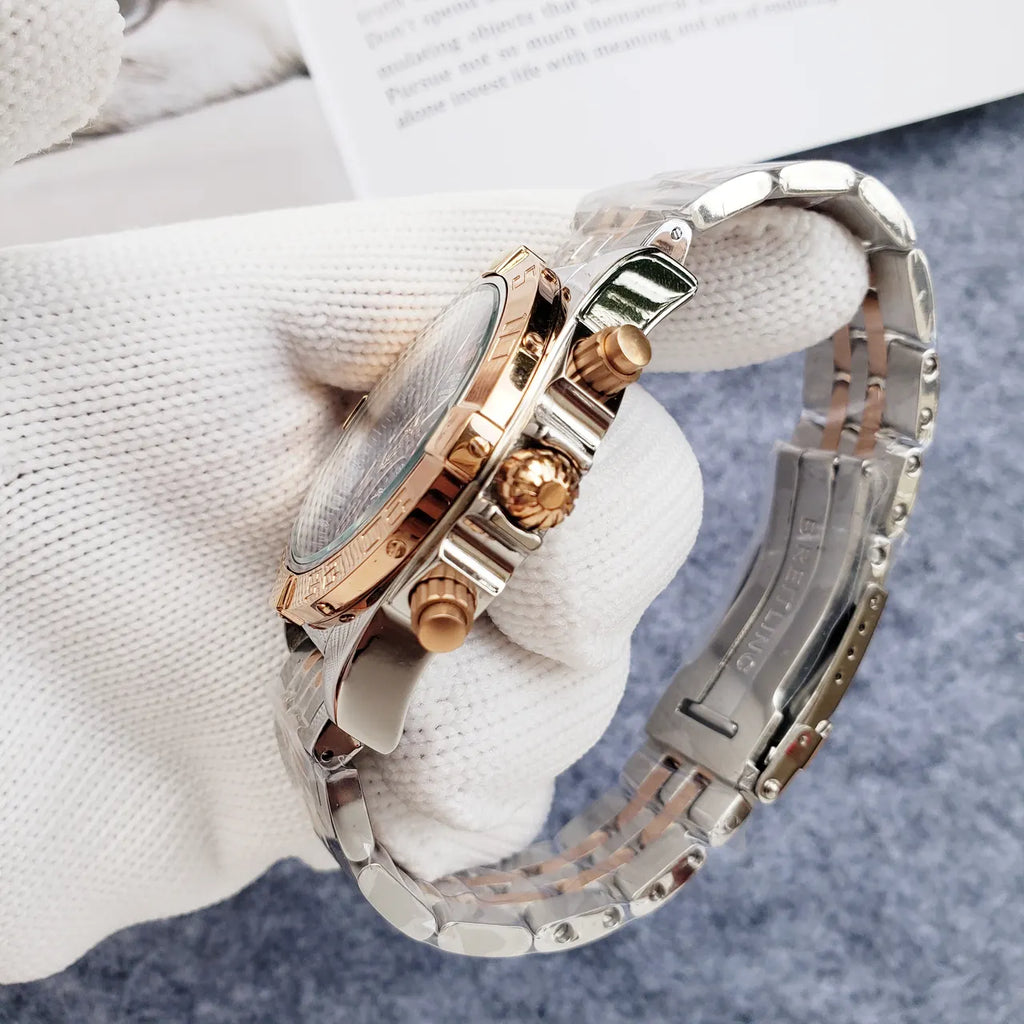 Breitling Chronomat Two-Tone Watch - Hình 4