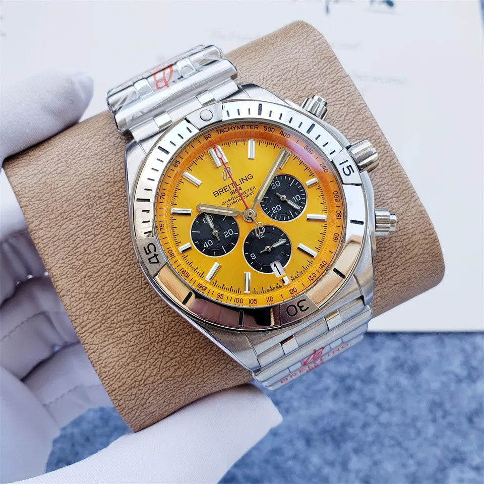 Breitling Chronomat Yellow Dial - Hình 2