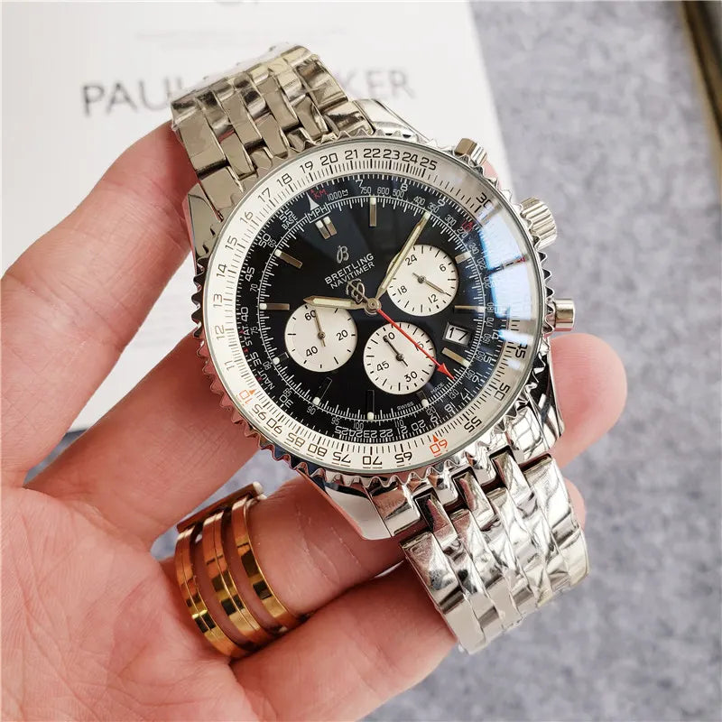 Breitling Navitimer Black Dial - Hình 2