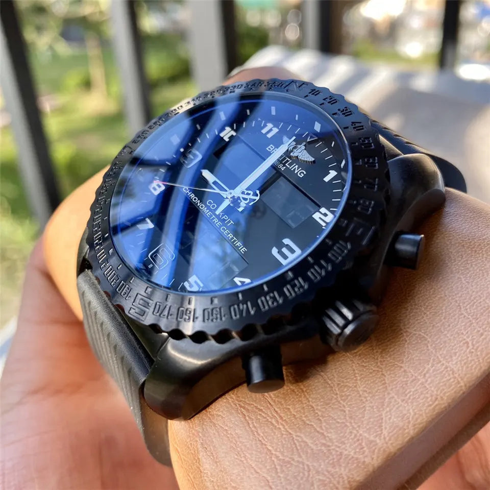 Breitling Cockpit B50 Black Titanium - Hình 7