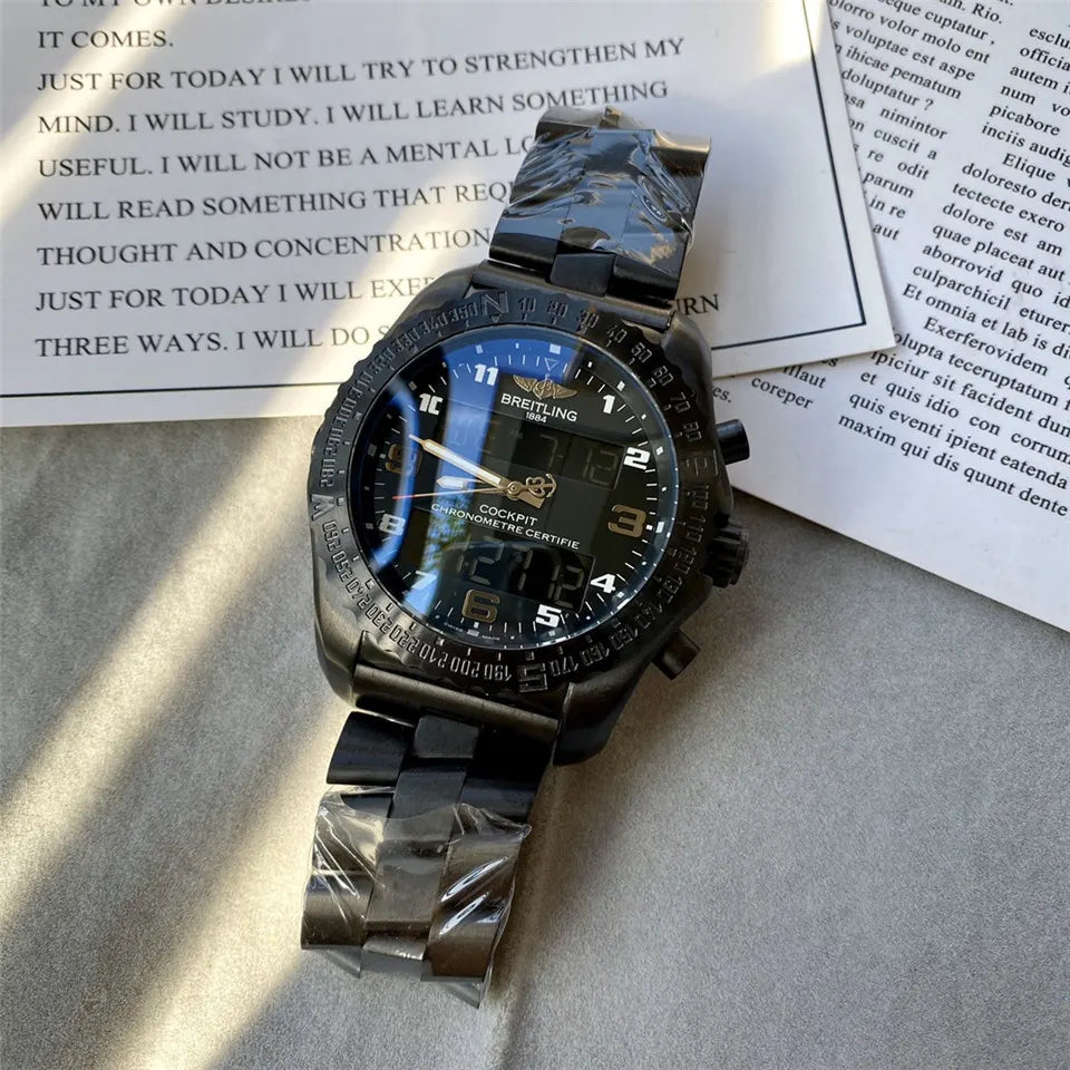 Breitling Cockpit B50 Black Titanium