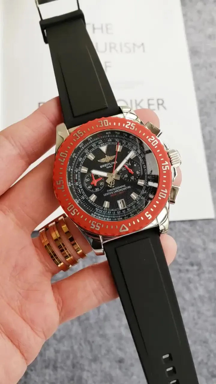 Breitling Chronomat Red Bezel