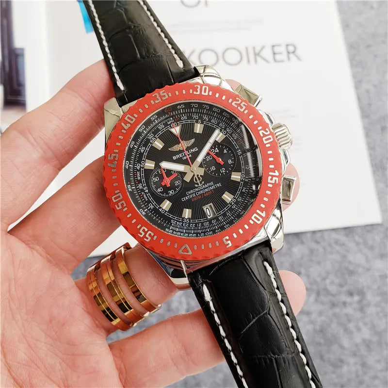 Breitling Chronomat Red Bezel - Hình 10
