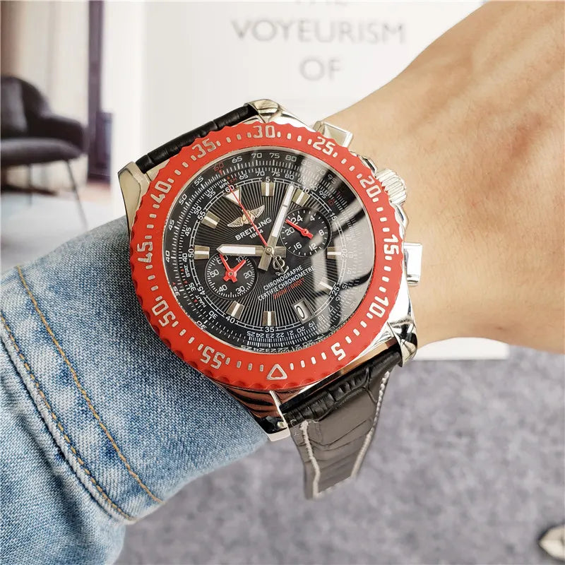 Breitling Chronomat Red Bezel - Hình 6