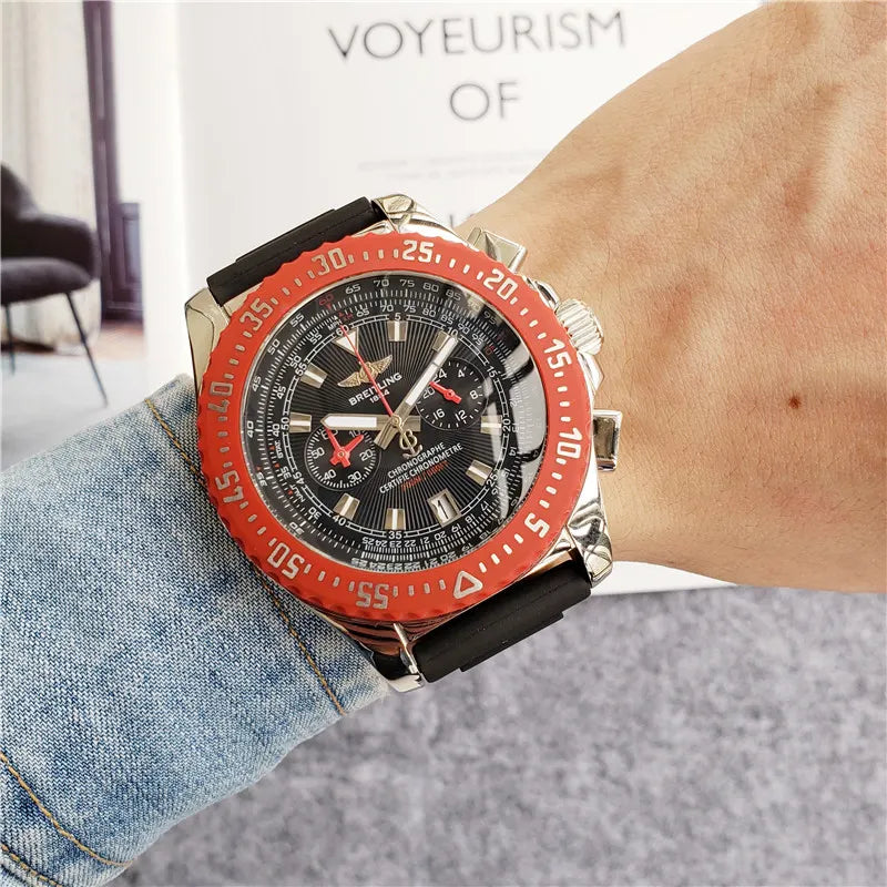 Breitling Chronomat Red Bezel - Hình 2