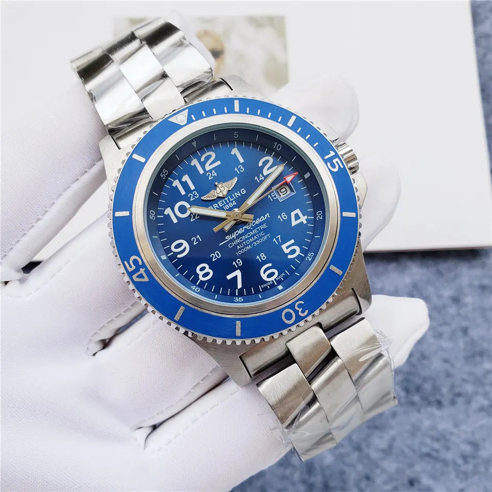 Breitling Superocean Blue - Hình 6