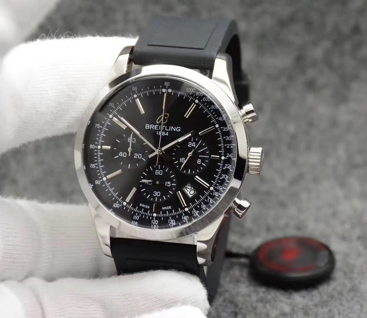 Breitling Chronomat Black Dial - Hình 9