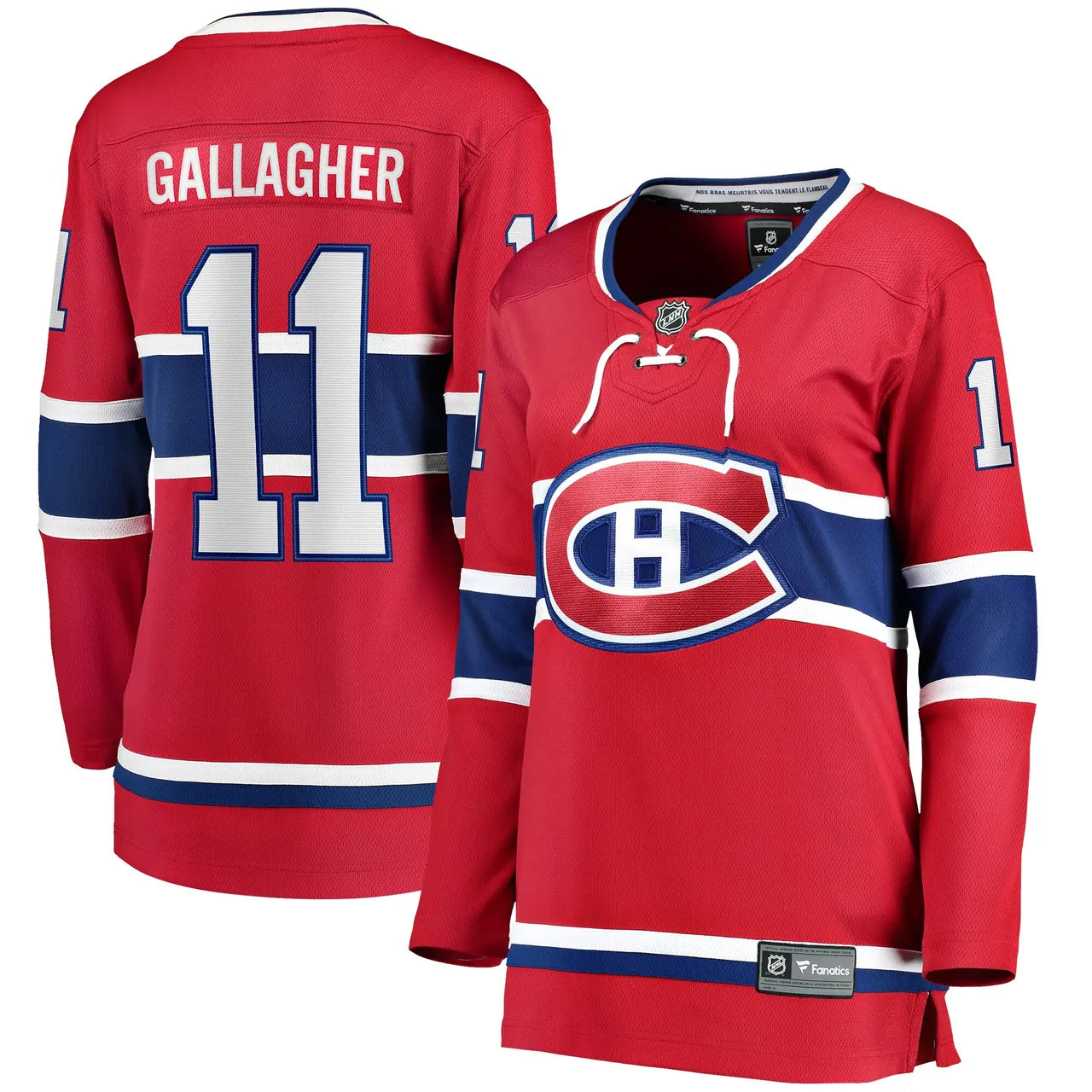 Gallagher Canadiens Red Jersey