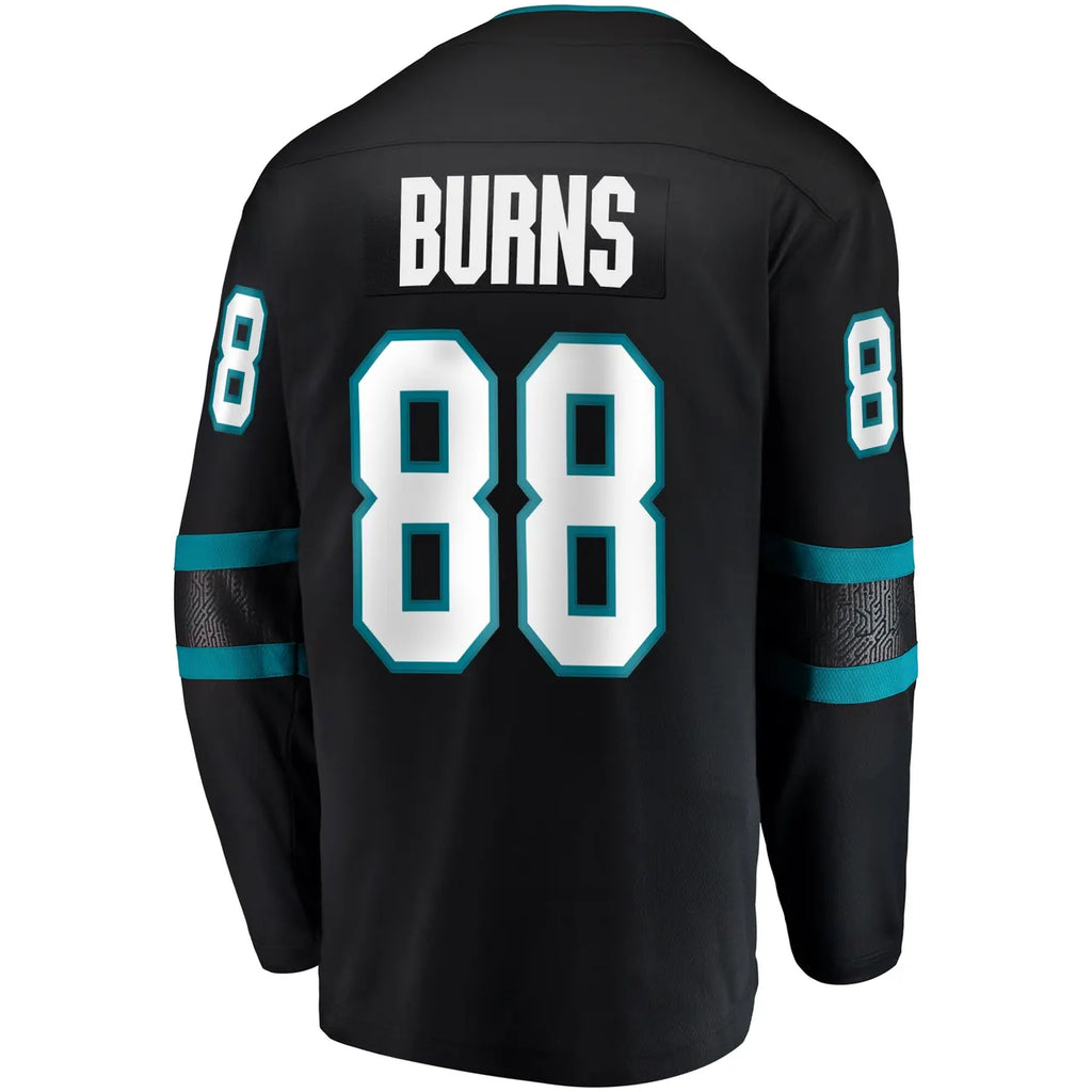 Burns Sharks Stealth Jersey - Hình 4