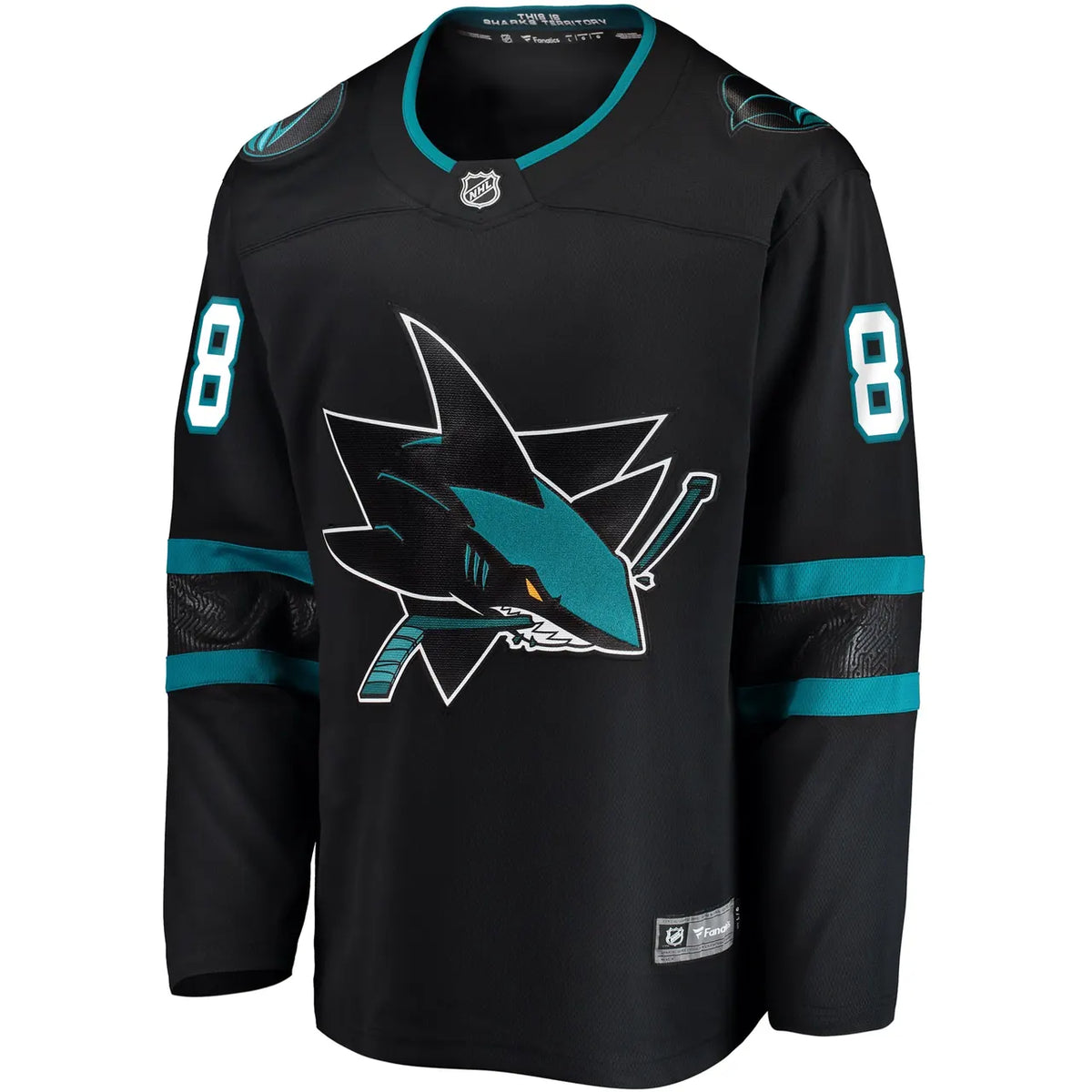 Burns Sharks Stealth Jersey - Hình 3