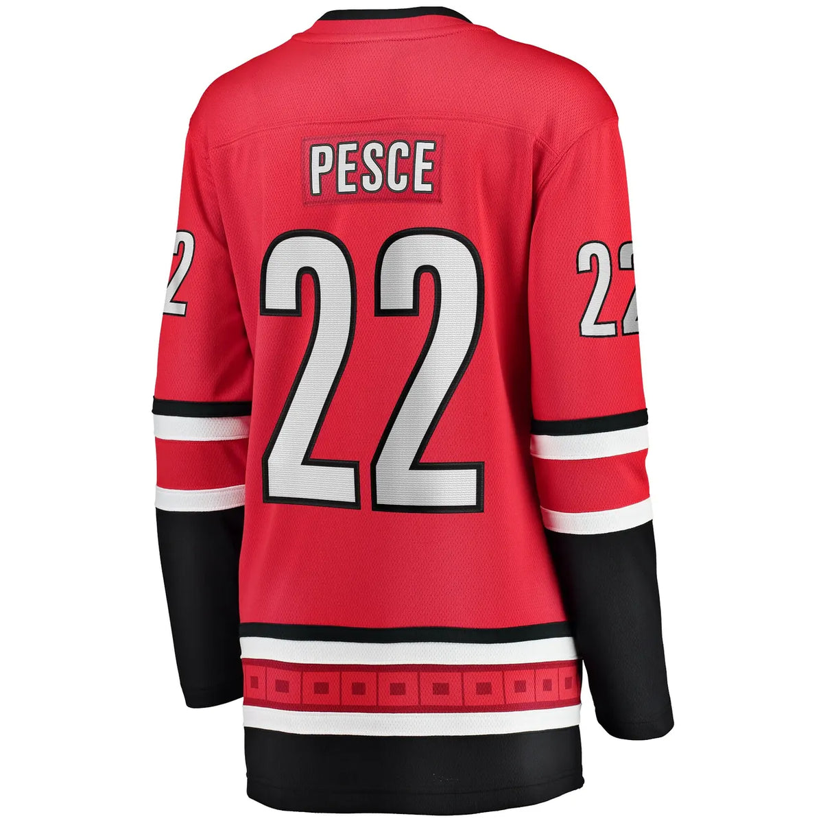 Pesce Hurricanes Red Jersey - Hình 4