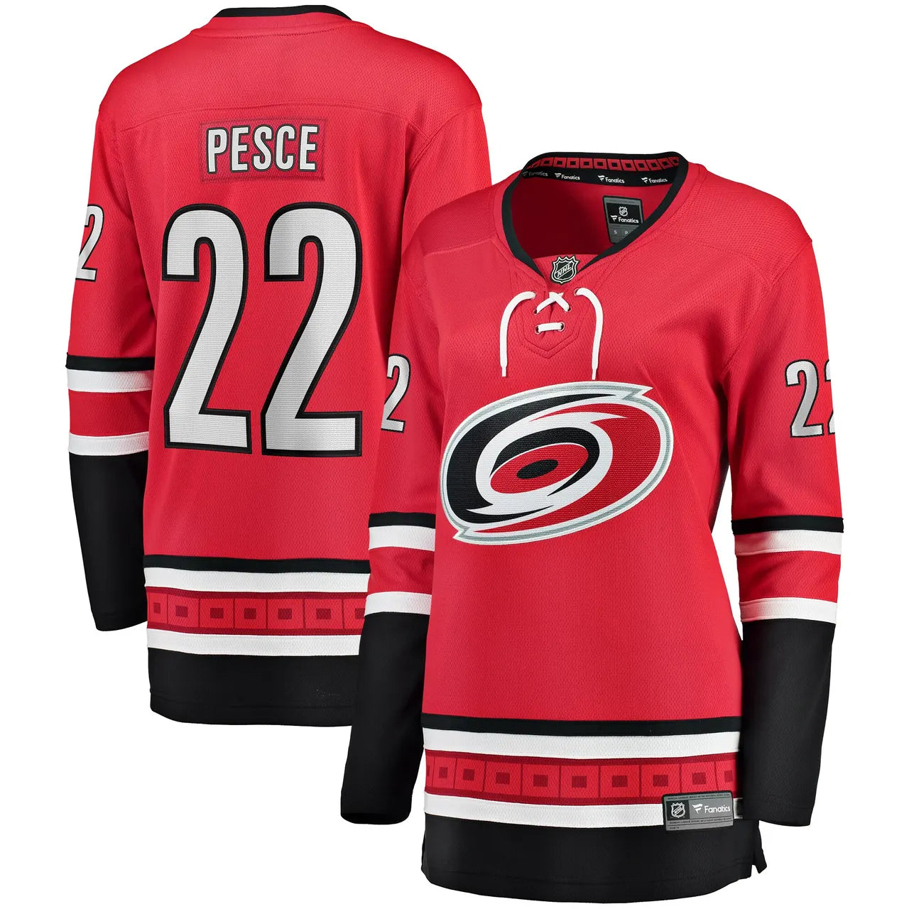 Pesce Hurricanes Red Jersey