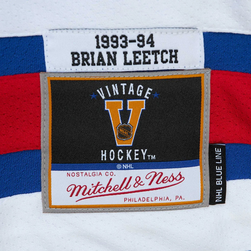 Leetch Rangers Vintage Jersey - Hình 6