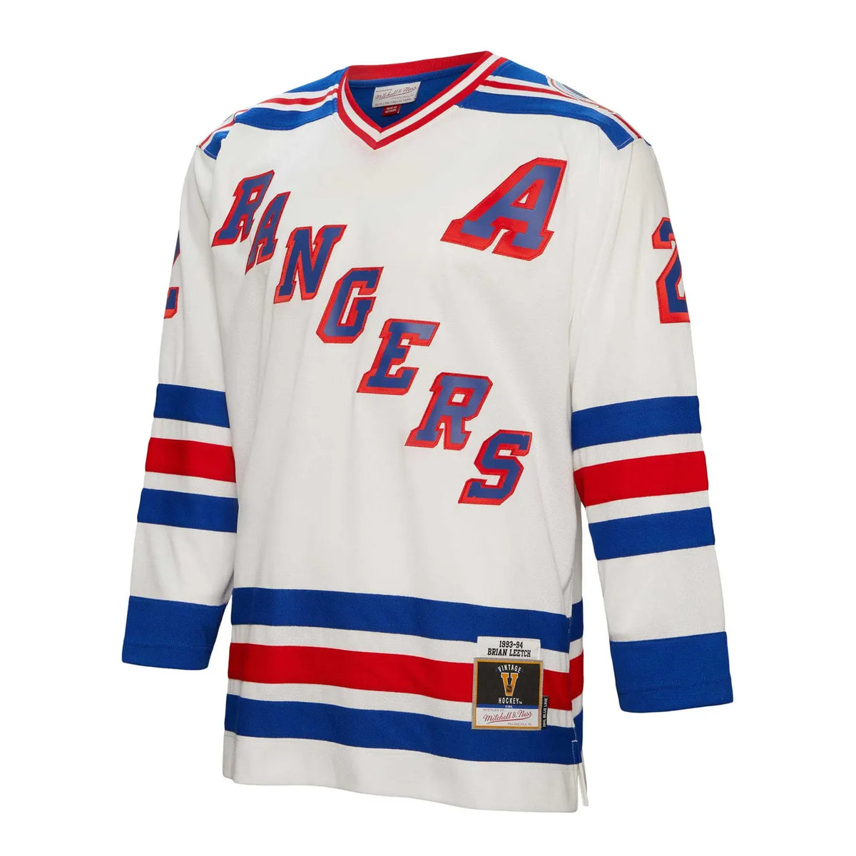 Leetch Rangers Vintage Jersey - Hình 8
